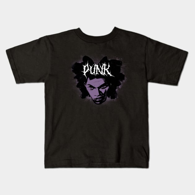 Misfit Punk Kids T-Shirt by technofaze